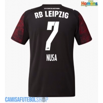 Camisa de time de futebol RB Leipzig Antonio Nusa #7 Replicas 3º Equipamento 2025-26 Manga Curta